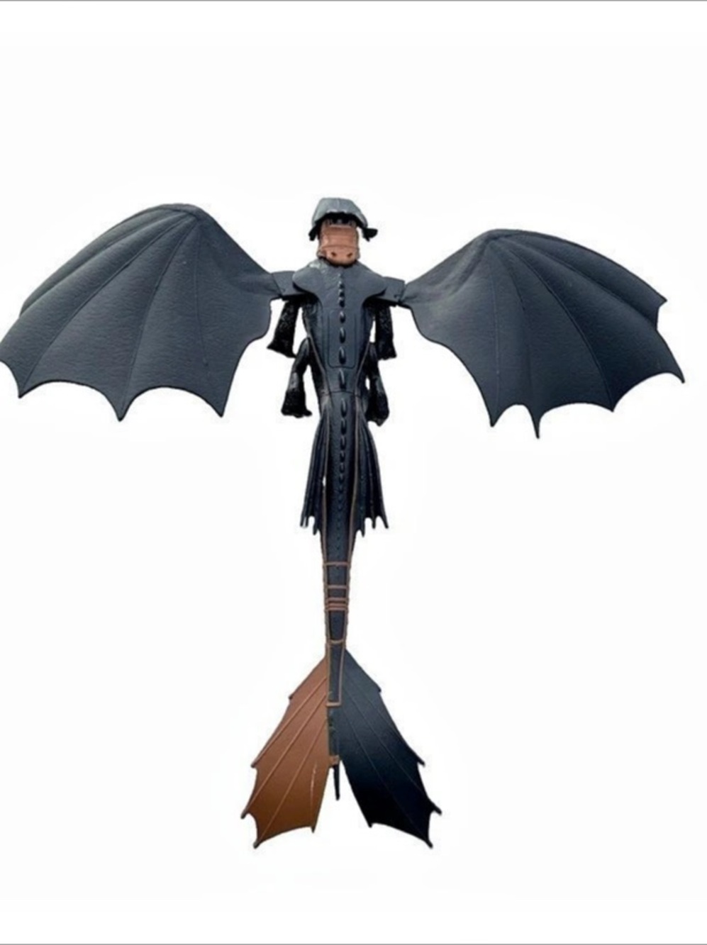 🐉 Toothless Night Fury Figure How To Train Your Dragon Toy With Rubber Wings